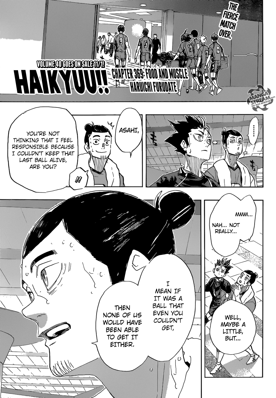 Haikyuu!!, Chapter 369 image 01